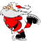 Skating Santa