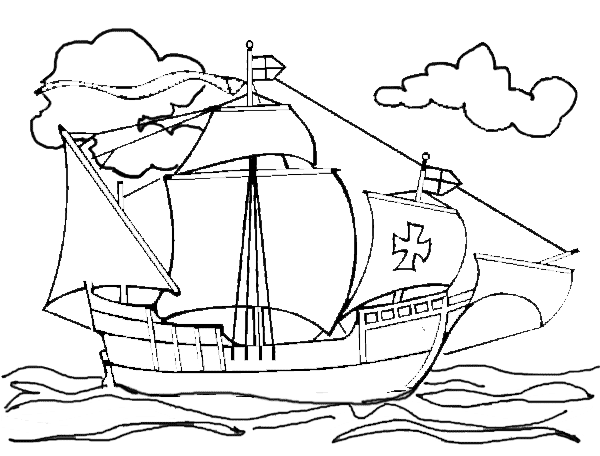 Christopher Columbus's ship: The Santa Maria
