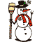 snowman standing